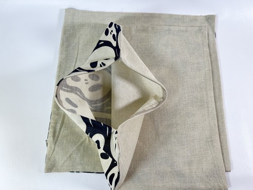 Ghost Face Scream Print Throw Pillow Covers Cotton Gothic Home Decor 17 x 17" - Picture 4 of 6