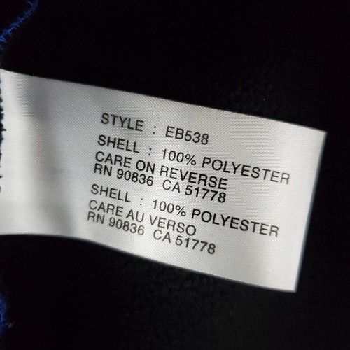 EDDIE BAUER x ALASKA Size 2XL Mens Softshell Full Zip Jacket Royal Blue XXL - Picture 14 of 14