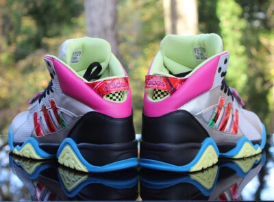 Adidas Streetball 1.5 Men's Size 10 Metallic Silver Magenta