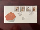 United Kingdom 1987 - Studio Pottery stamps FDC Edinburgh Philatelic Bureau