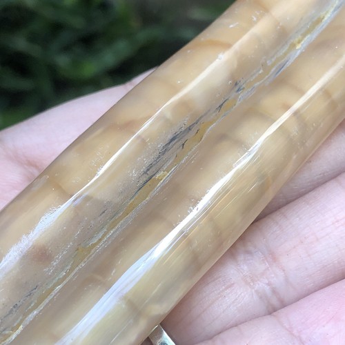 79gr Beautifull Double Stalactite Chalcedony polished Indonesia - Picture 2 of 13