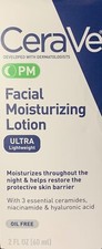 CeraVe Facial Moisturizing Lotion PM Ultra Lightweight 2 oz