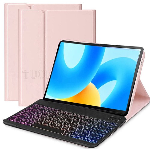 Für Huawei MatePad 11/SE/T10/Honor Pad X9/X8 Pro QWERTZ Beleuchtet Tastatur Maus - Bild 4 von 32