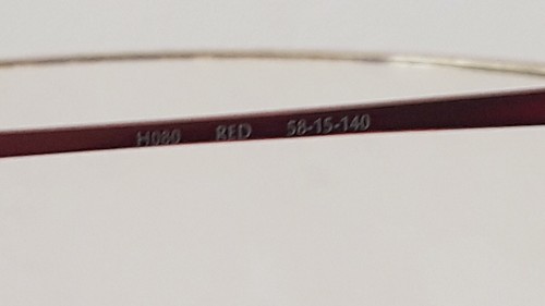 CONVERSE H080 RED Sunglasses metal 58-15-140 De Rigo REM lenses Gray gradient - Picture 9 of 9