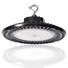 150W LED Dimmable UFO High Bay Light IP65 Industrial Gym Warehouse Lights 4000K