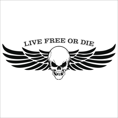 Live Free or Die - Car Window Die Cut Decal Sticker Vinyl - Many Colors & Sizes - Bild 3 von 15