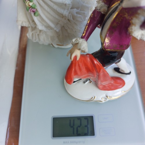 Alka Dresden Deko Deutsch Porzellan Torero Spanisches Paar Tänzerin Chip Fingerbruch - Bild 23 von 23