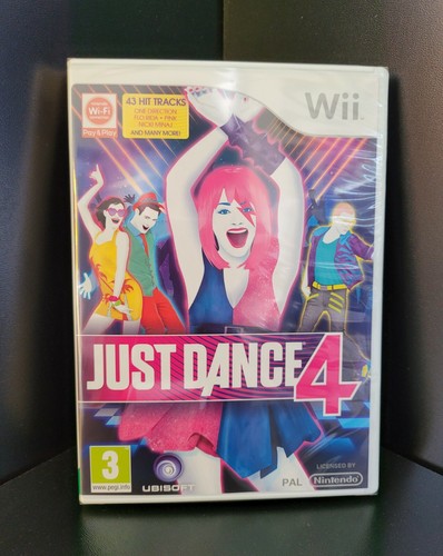 Just Dance 4 Wii New And Sealed FULL UK Original Version