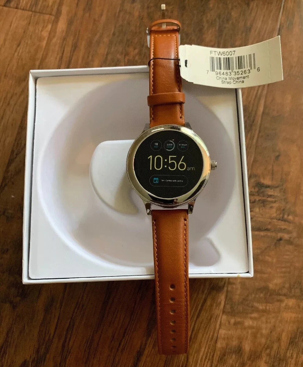 Fossil Gen 3 Smartwatch Q Venture Luggage Leather - FTW6007