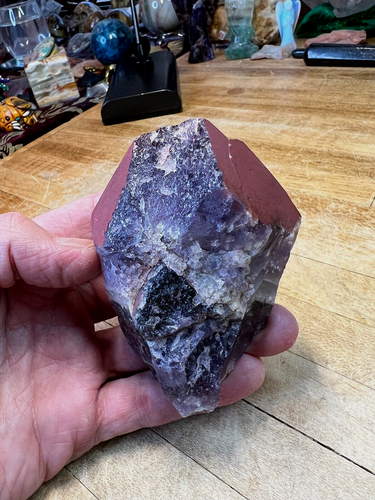 Auralite 23 Amethyst Crystal Gemstone Natural Healing Laser Point Specimen 525 - Picture 10 of 13