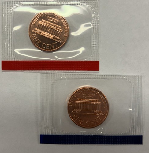 Centavo conmemorativo Lincoln 1997 P&D de conjunto como nuevo en violonchelo como nuevo con envío gratuito - Imagen 2 de 2