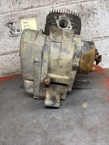 1974 Yamaha Dt125 Dt 125 Engine Motor Turns Over - Picture 9 of 9