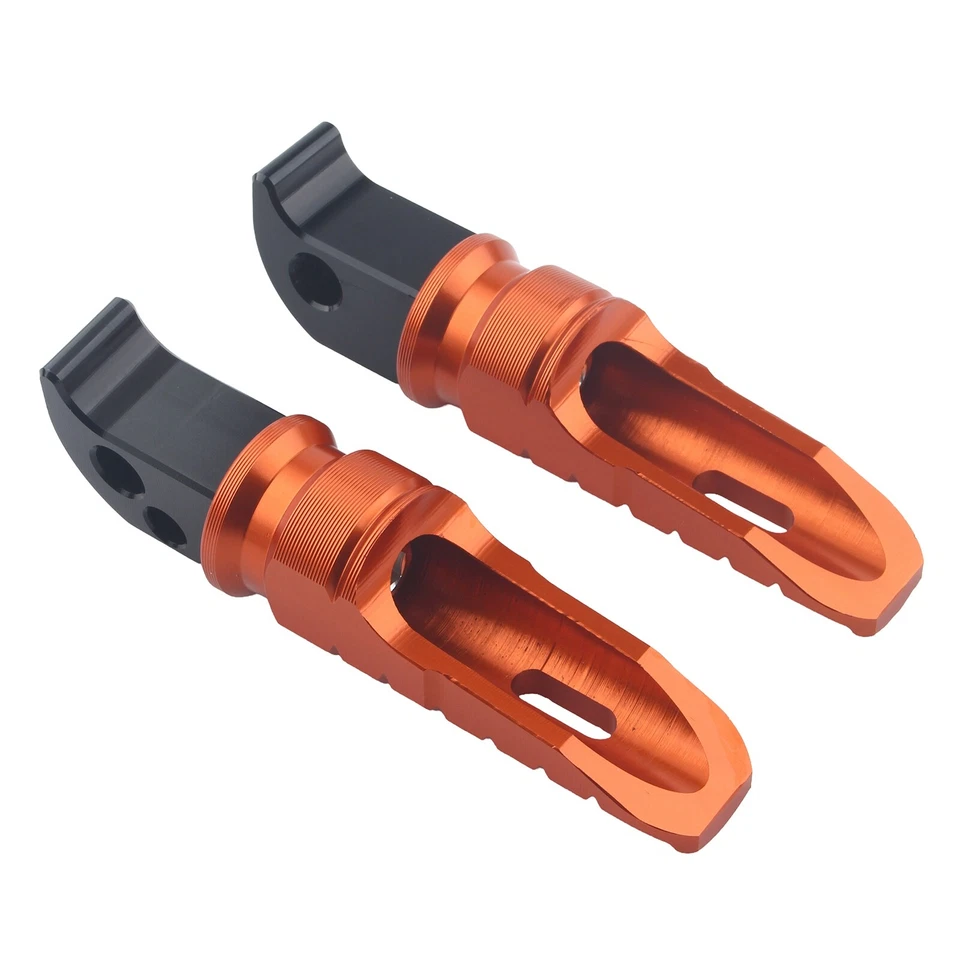 Reposapiés traseros para Yamaha YZF R7 MT07 MT09 Tracer 9/ GT/ GT+ Naranja Foto 2 de 4