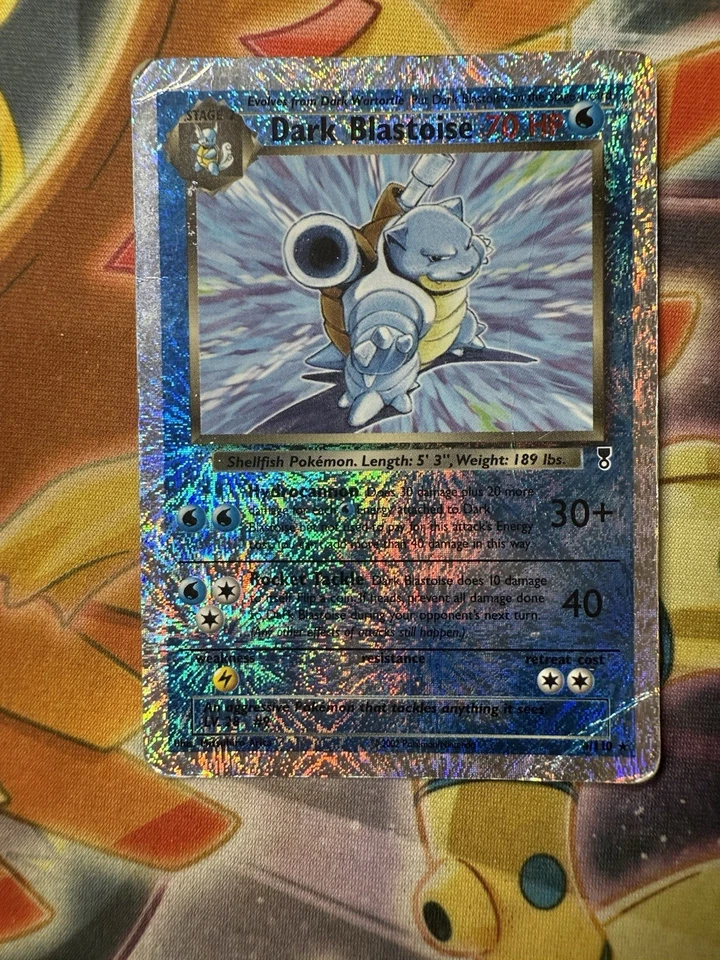 Dark Blastoise 4/110 Legendary Collection Reverse Holo HP - Image 3 of 3