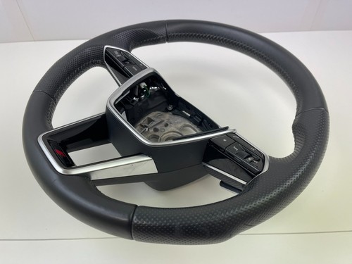 AUDI A6 A7 C8 4K S-LINE STEERING WHEEL LEATHER PADDLE SHIFTERS 4K0419091F 4438 - Picture 16 of 24