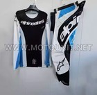 Alpinestars Techstar Melt Blue Gear Set 2025 Motocross Dirt Jersey Pants Kit
