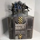 HALO Reach Legendary Collector's Edition Case Xbox360 Statue Mostly Complete!