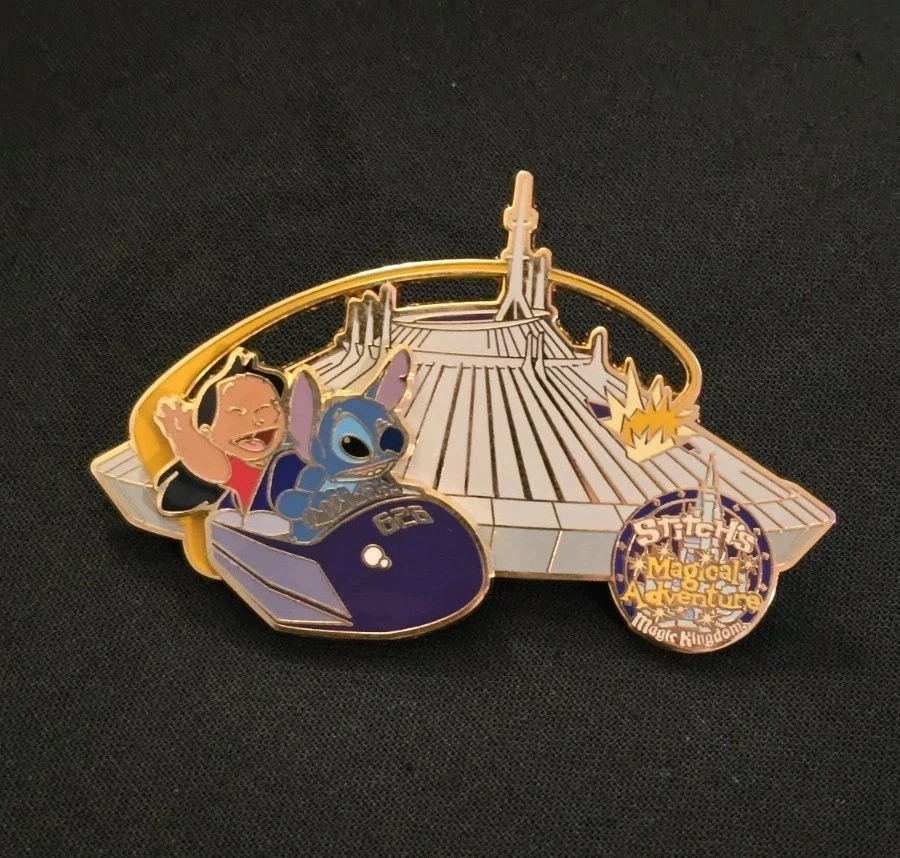 Space Mountain Disney Attraction & Ride Pins (1968-Now) for sale