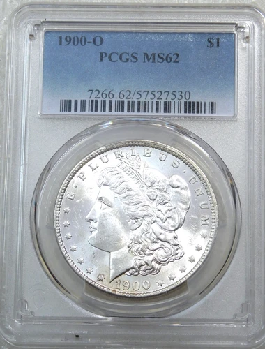 1900 O Morgan Silver Dollar PCGS MS62 Frosty Just Graded New Holder #M289G