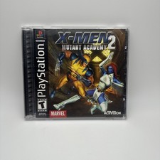 X-Men: Mutant Academy 2 (Sony PlayStation 1, 2001) Tested CIB With Reg NEAR MINT