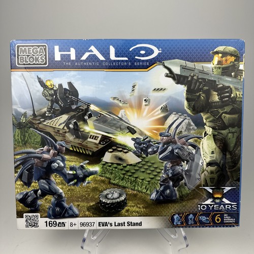 Mega Bloks Halo 96937 EVA'S Last Stand, New Sealed Box 2011 Collector's Series - Picture 1 of 6