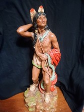 Chalkware Indian Brave 14.5