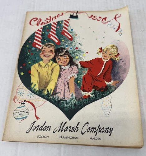 1956 Christmas JORDAN MARSH Catalog - Toys Trains Dolls