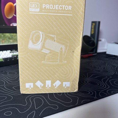 Magcubic HY300 LED Projector 4K/ 200 ANSI HDMI Projector with Wifi BRAND NEW - Picture 2 of 3
