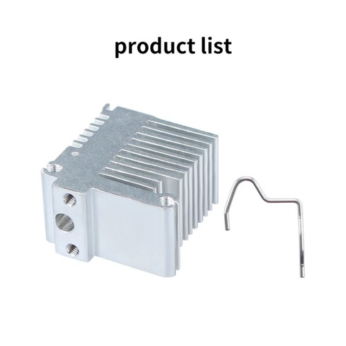All Metal Extruder Heat Sink Set Rapid Cooling Upgraded For K3 3D Printer - Photo 7/8