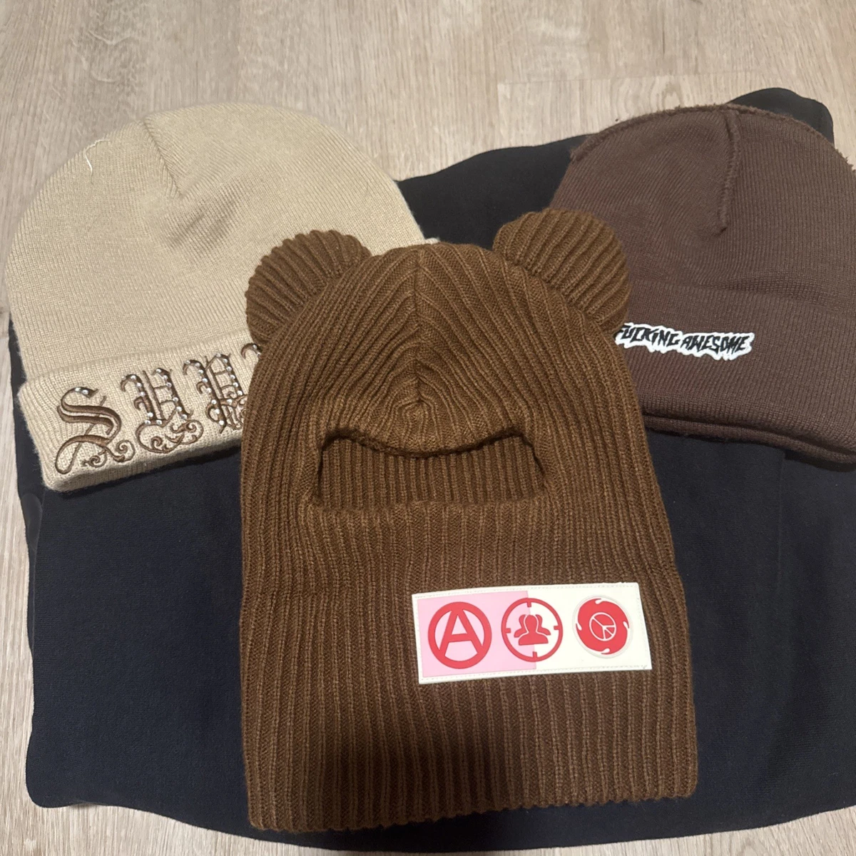 Stillz x José Wong Ski Mask Beanie Brown YHLQMDLG Bad Bunny Rare