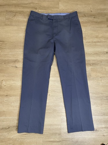 Charles Tyrwhitt Anzughose Herren Gr. 34 x 30 Blau Slim Fit Stretch Freizeit - Bild 1 von 7