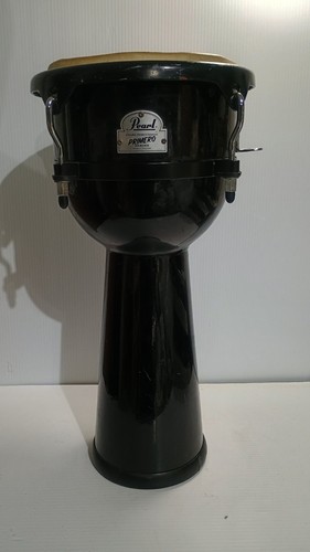 Pearl Fiberglas 12" Djembe in Black Primero Serie - Bild 5 von 7