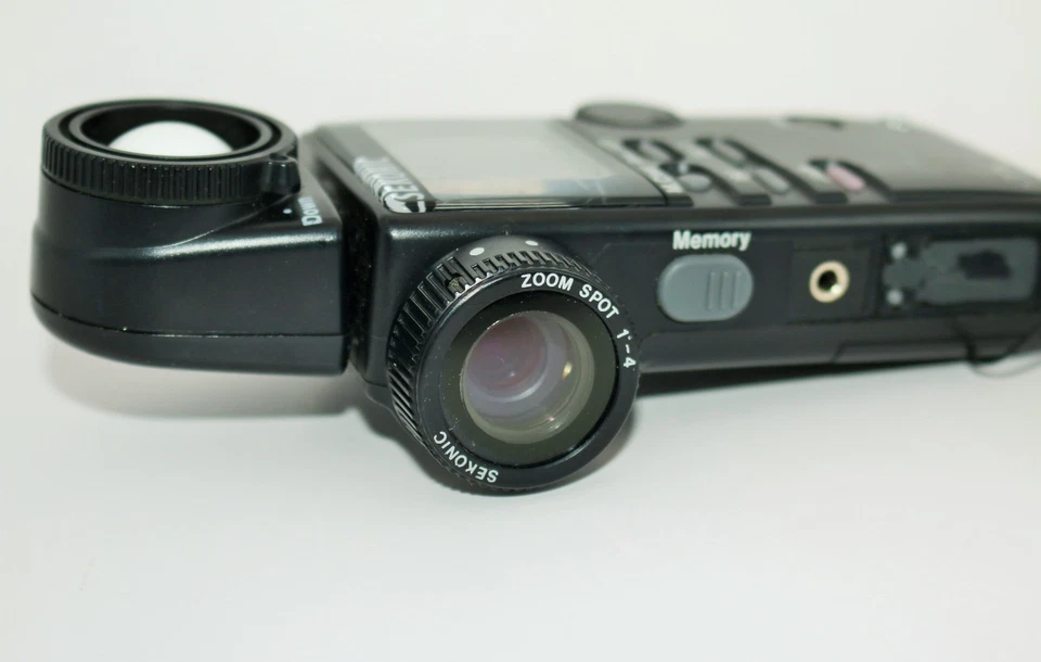 Medidor digital de exposición a luz Sekonic L-508 Zoom Master punto 1-4°, incidente/flash Foto 3 de 4