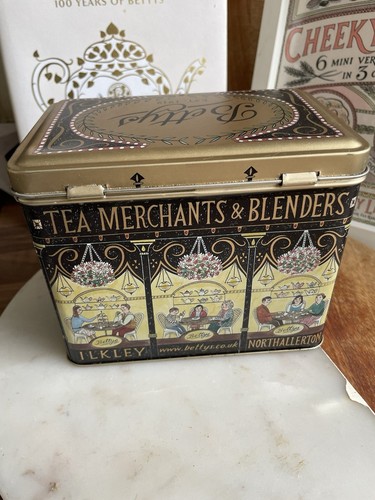 Bettys Emily Sutton Taylors Of Harrogate Yorkshire Tea Caddy Tin - Picture 8 of 18