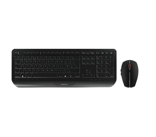 Cherry GENTIX DESKTOP, wireless keyboard and mouse set, British layout, QWERTY k