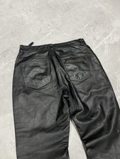 Harley Davidson Leather Vintage Pants 30 Size Moto Bike