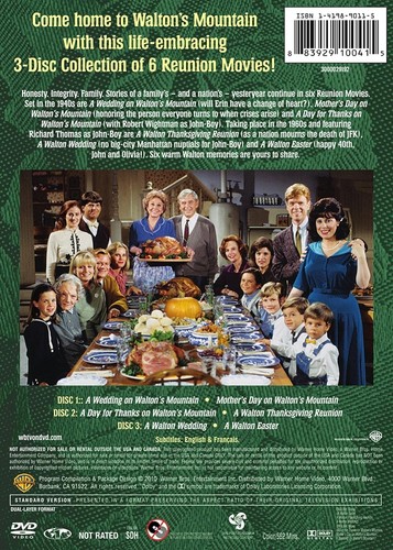 The Waltons Movie Collection (A Wedding on Walton's Mountain / (DVD) (US IMPORT) - Picture 3 of 3