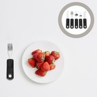  1 Set ältere Utensilien Anti-Rutsch-Anpassungs-Tabellengeschirr tragbares