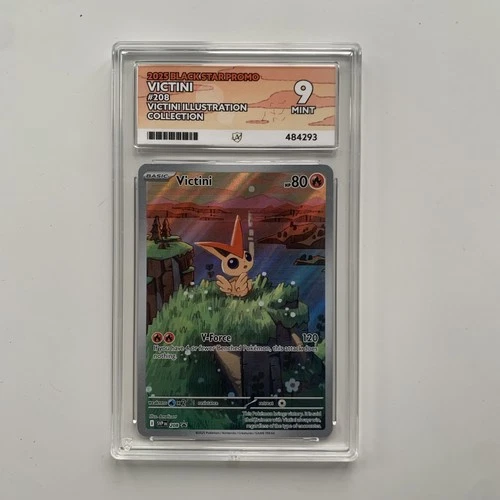 Pokémon TCG Victini SVP 208 Black Star Promo Card - ACE 9 Mint Condition