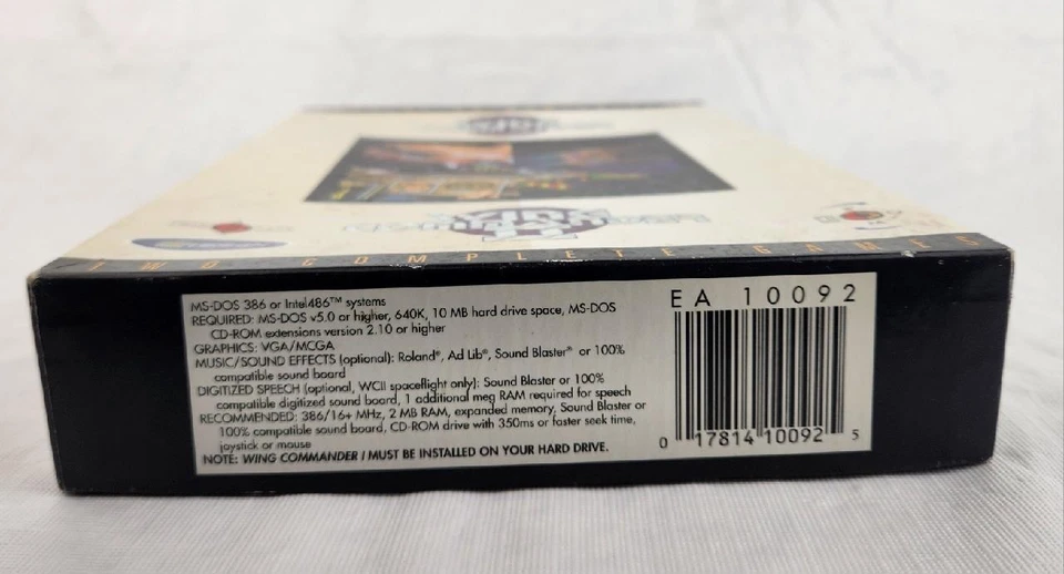 Wing Commander I/1 y II/2 PC 1990 Big Box Edición Especial CD-ROM Juego Completo Foto 4 de 4