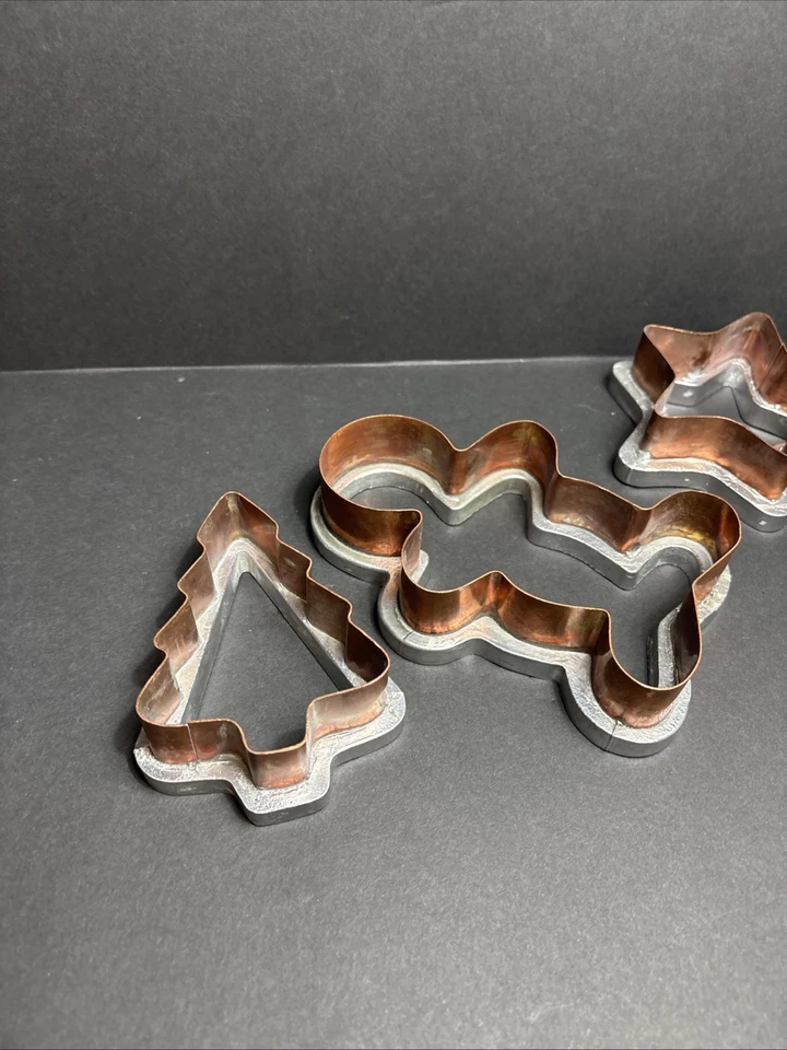 Unique Copper And Aluminum Cookie Cutters (3) - Image 4 of 4