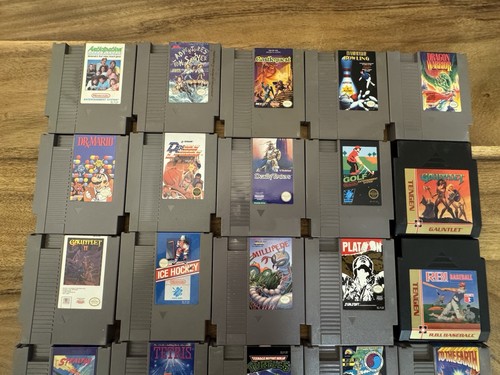 Nintendo NES 23 Different Game Lot-Super Mario-Tetris-Ninja Turtles-Tested - Picture 2 of 7