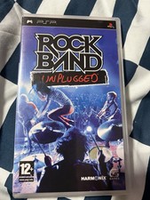 Rock Band Unplugged Game For PSP Very Good 5Z