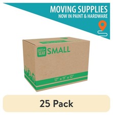 (25 pack) Pen+Gear Small Moving Boxes, 17 in. L x 11 in. W x 12 in. H, Kraft,New