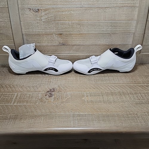 Nike SuperRep Cycle Shoes Mens Size 8 White Indoor Cycling Sneakers Biking - Picture 13 of 19