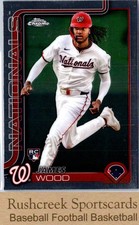 2025 Topps Chrome #132 James Wood RC Rookie