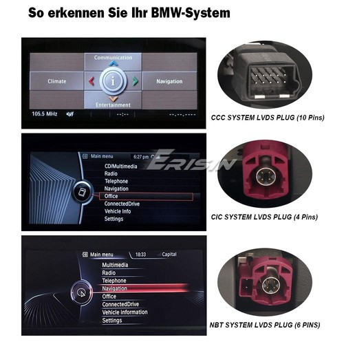 10.25" 8-Kern 64GB Android 14 DAB+ Autoradio CarPlay für BMW 2er F45 F46 F22 NBT - Bild 23 von 24