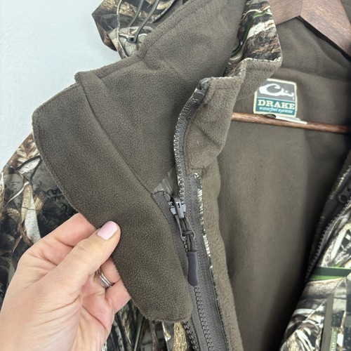 DRAKE Waterfowl LST Eqwader 3-N-1 PLUS 2 Wader Coat 2.0 Size Large Hunt Camo - Picture 8 of 18