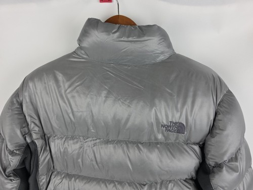 The North Face Jacket Mens Sz Medium Gray Hybrid Summit Series 800 Down Pertex - Picture 11 of 14