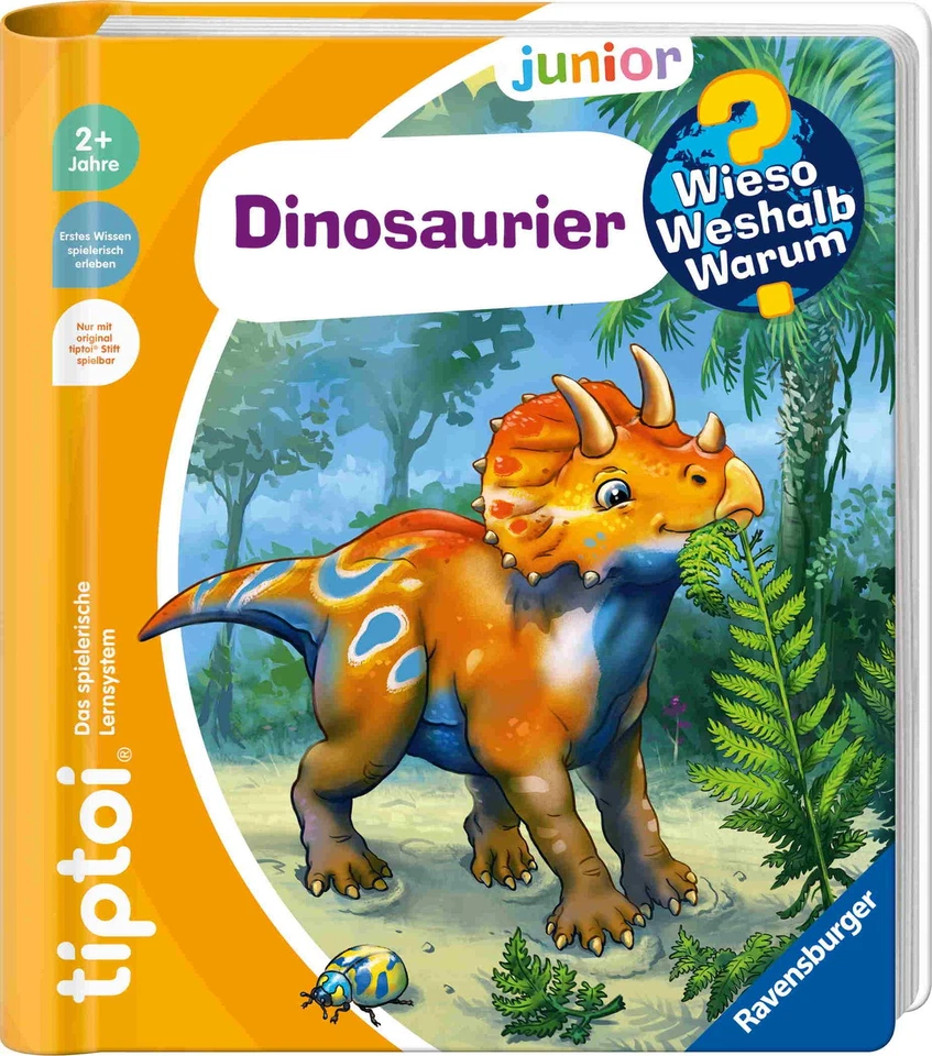 Ravensburger Buch tiptoi Wieso? Weshalb? Warum? junior Dinosaurier 49294